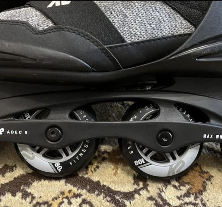 Ролики K2 abec 5 fitness series 80mm с защитой