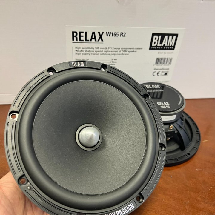 Динамики мидбасы Blam Relax W165R2 (75/150 Вт)