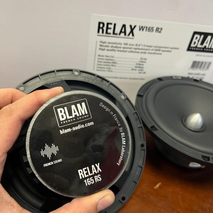 Динамики мидбасы Blam Relax W165R2 (75/150 Вт)