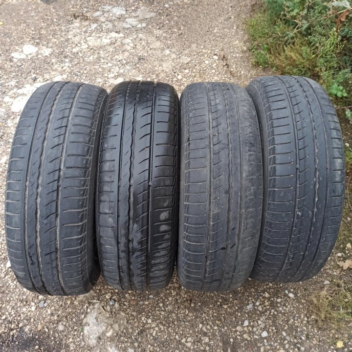 Pirelli cinturato p1 185 65 r15 на дисках.