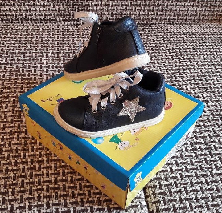 Полуботинки утепленные для девочки Осень р.26