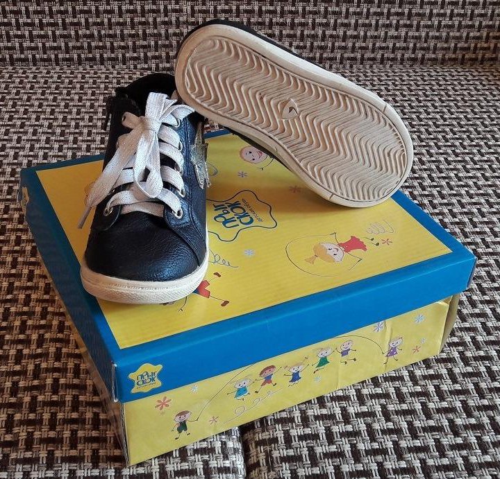 Полуботинки утепленные для девочки Осень р.26