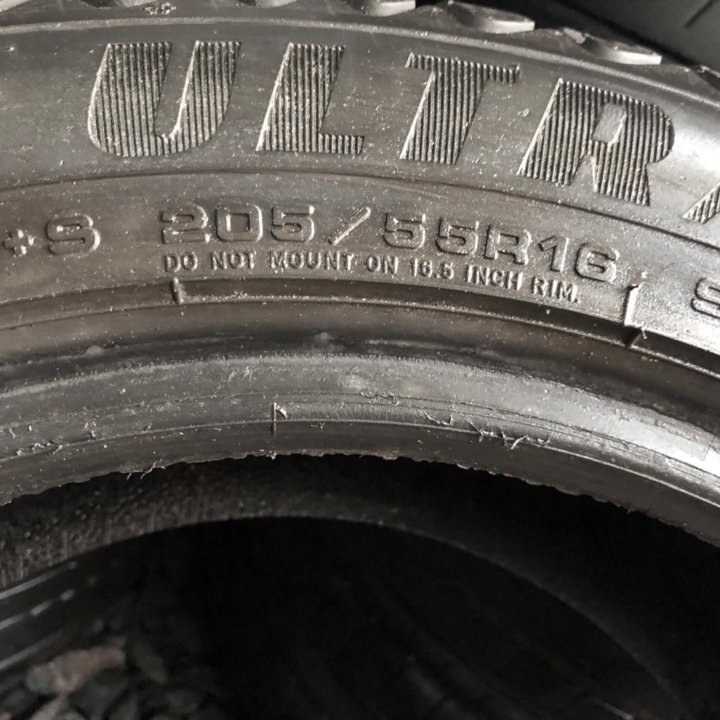 205/55/16 Goodyear Ultragrip Ice Arctic. 2шт