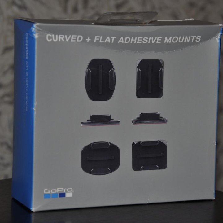 GoPro Curved + Flat Adhesive Mounts (новые)