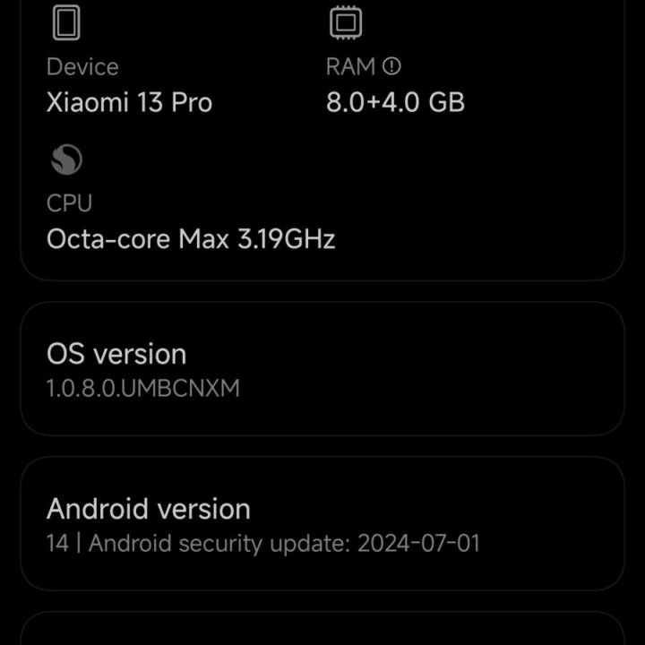 Xiaomi 13 pro 8/256