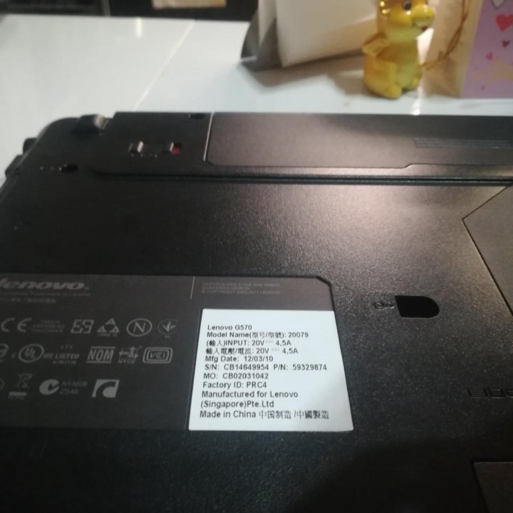 Ноутбук Lenovo G570