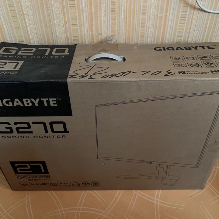 Монитор Gigabyte G27Q Gaming Monitor (27 дюймов)