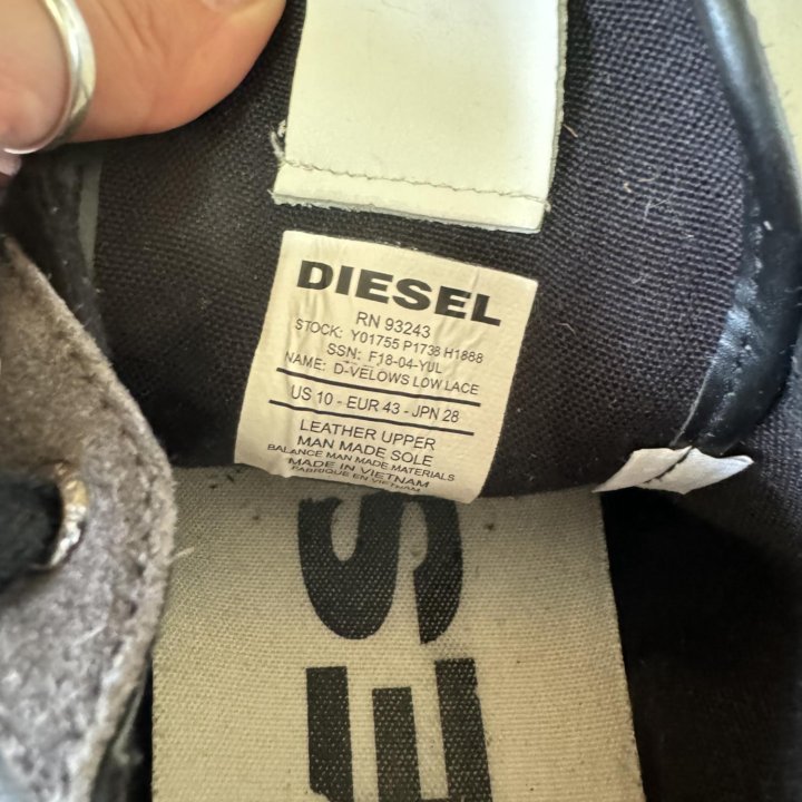 Мужские кеды DIESEL