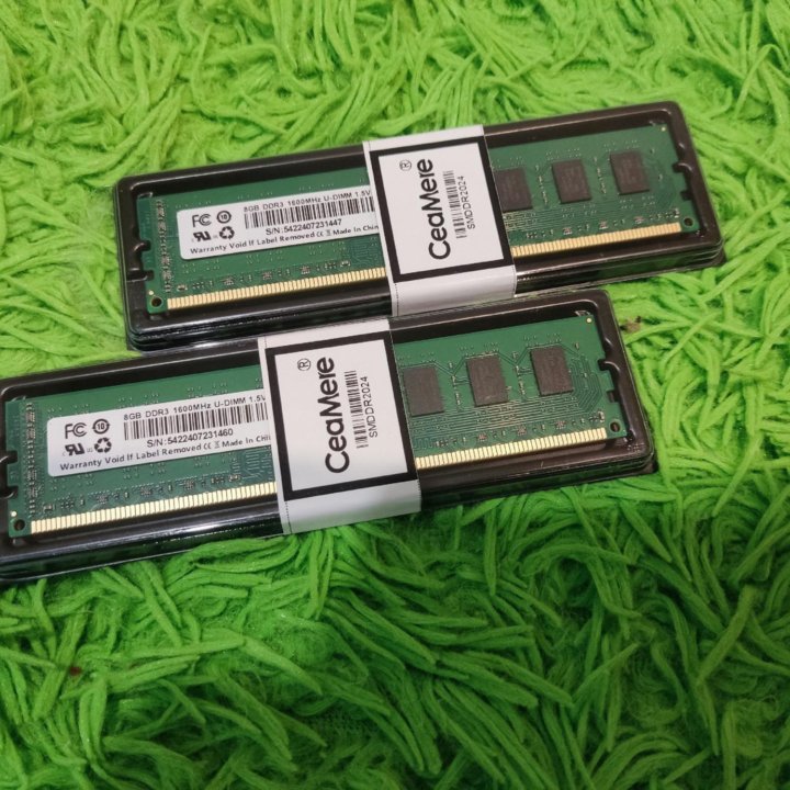 Комплект DDR3 16Гб 1600 (2 планки по 8Гб)