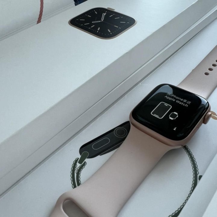 Часы Apple Watch 6, 44mm, 100% состояние аккум