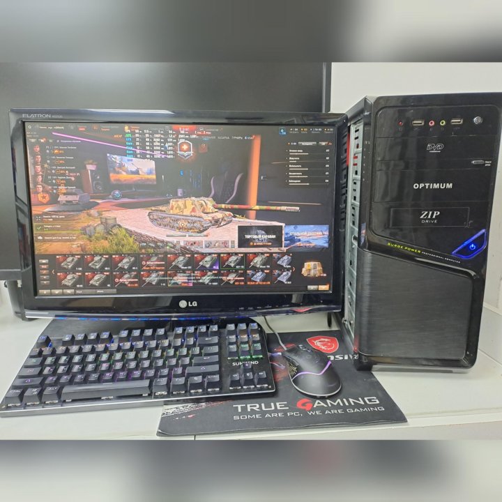 Игровой пк i5-3450, 16Gb, GTX 750TI 2gb, SSD+HDD