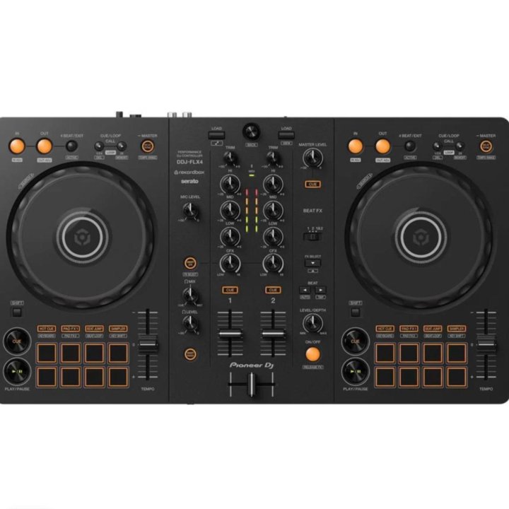 Pioneer DDJ-FLX4. Подарок урок по dj-ингу, музыка