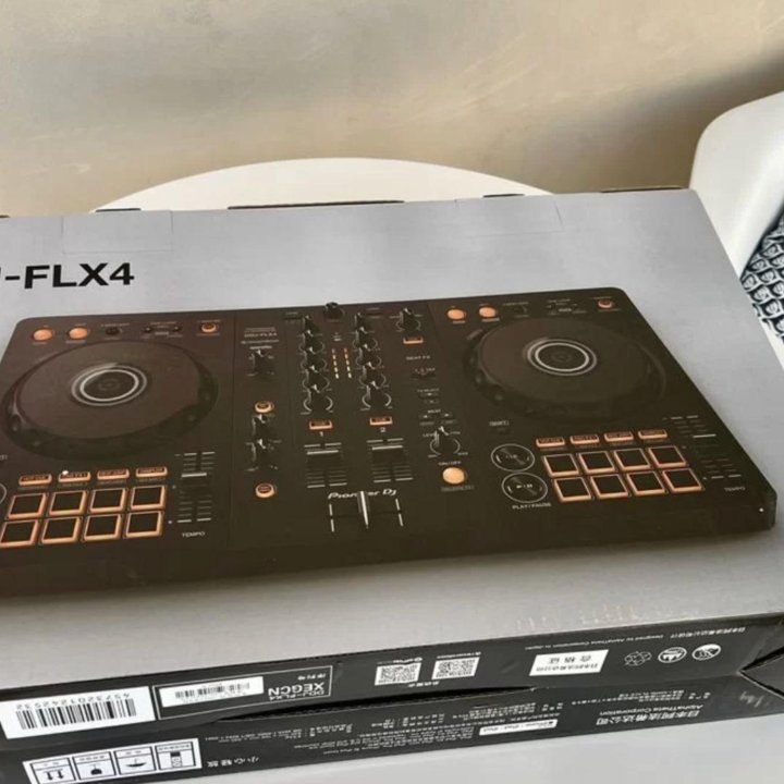 Pioneer DDJ-FLX4. Подарок урок по dj-ингу, музыка