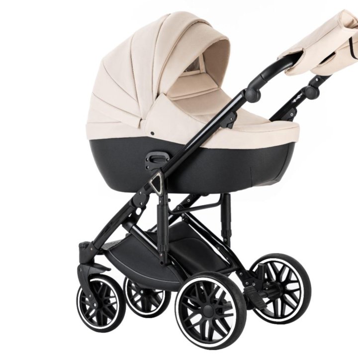 Модульная премиум коляска Luxmom F2 3в1 экокожа