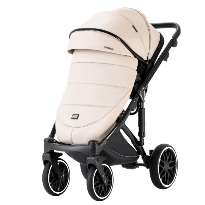 Модульная премиум коляска Luxmom F2 3в1 экокожа