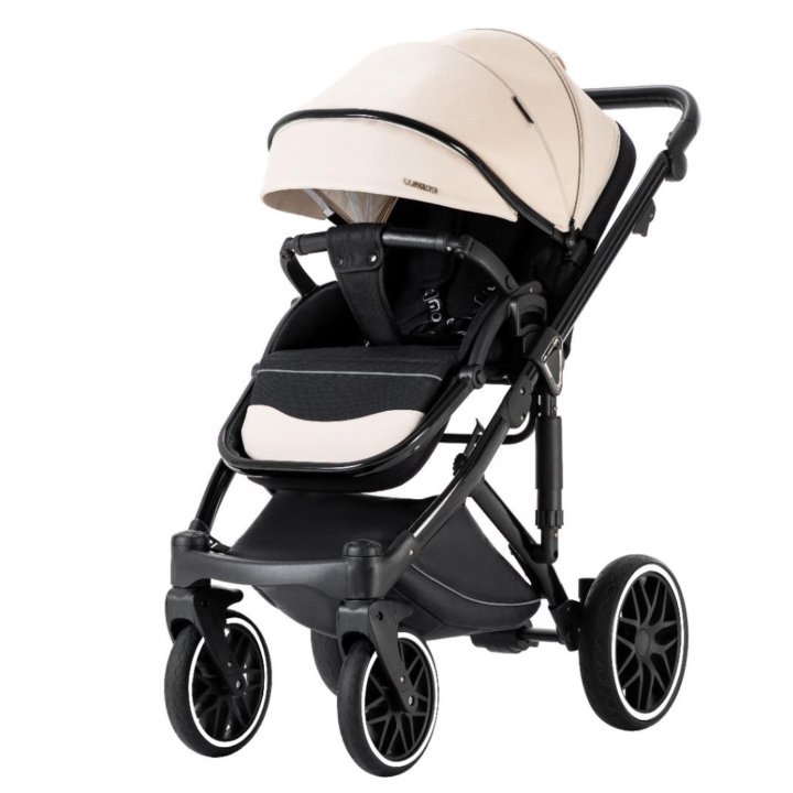 Модульная премиум коляска Luxmom F2 3в1 экокожа