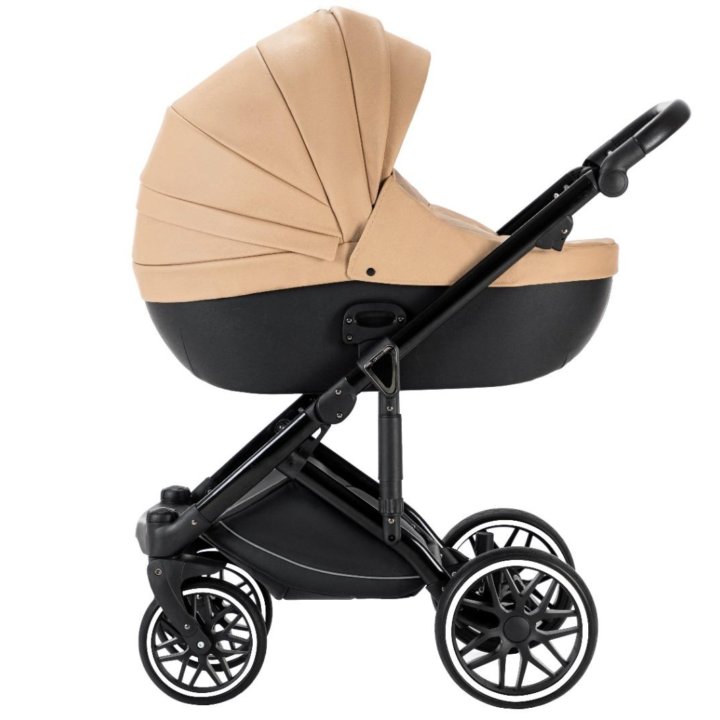 Модульная премиум коляска Luxmom F2 3в1 экокожа