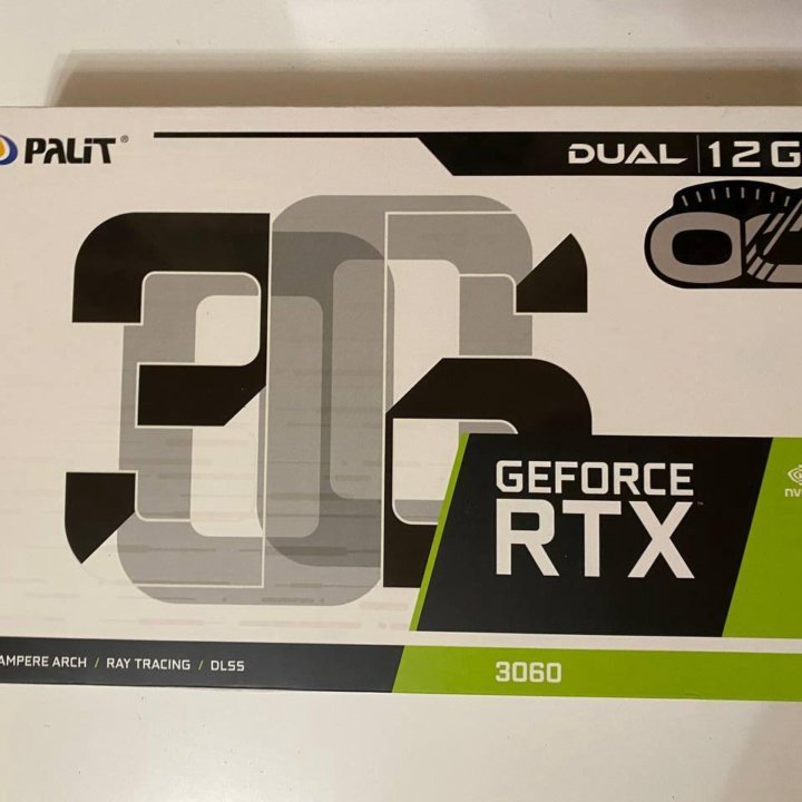 Видеокарта Palit GeForce RTX 3060 Dual OC (LHR)