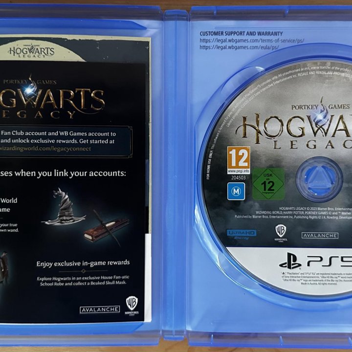 Hogwarts Legacy PS5 диск