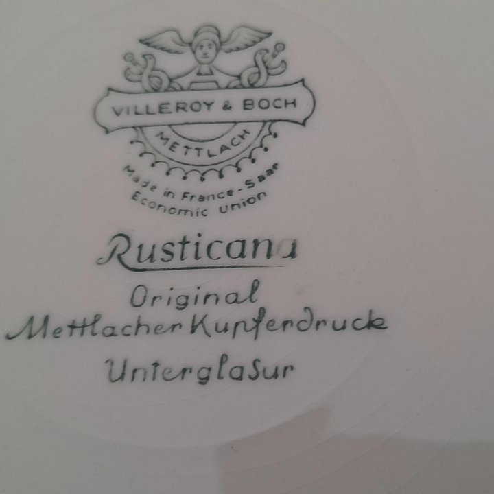 Вилерой унд Бох. Рустикана столовая на 6 п.