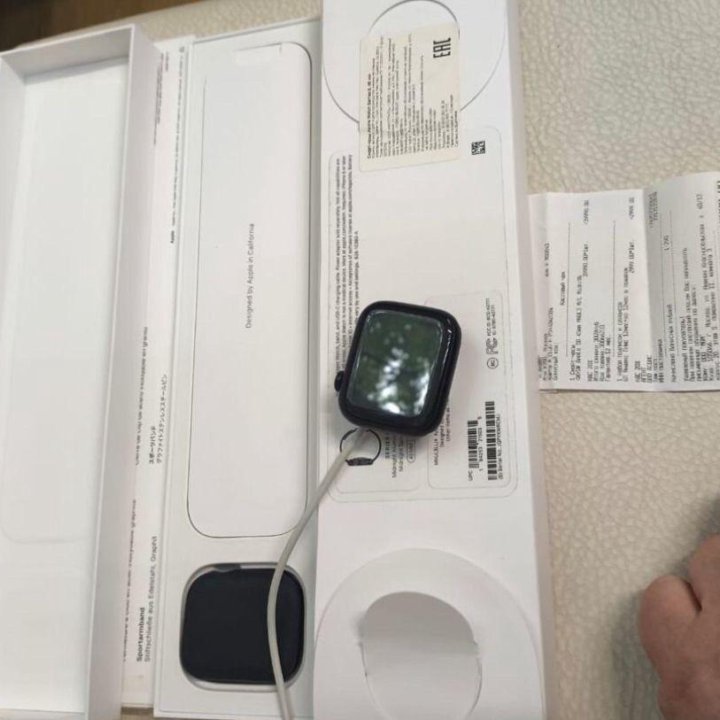 Часы apple watch 8 -45 mm,100% аккум,чек