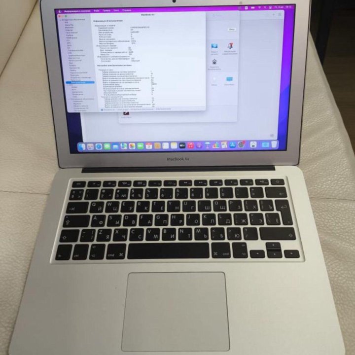 Apple MacBook Air 13 2017, 6ч авт i5 2.9/8gb/128