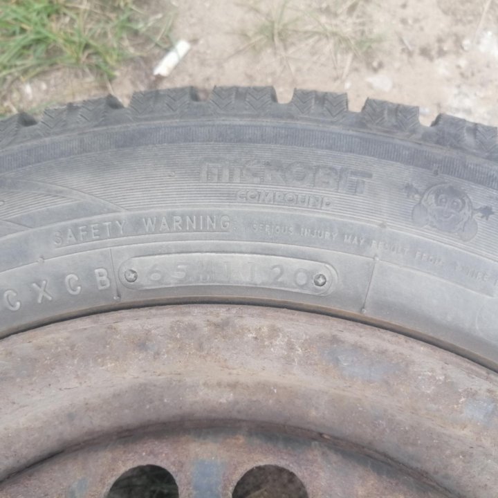 Шины на дисках 195/60 R-15