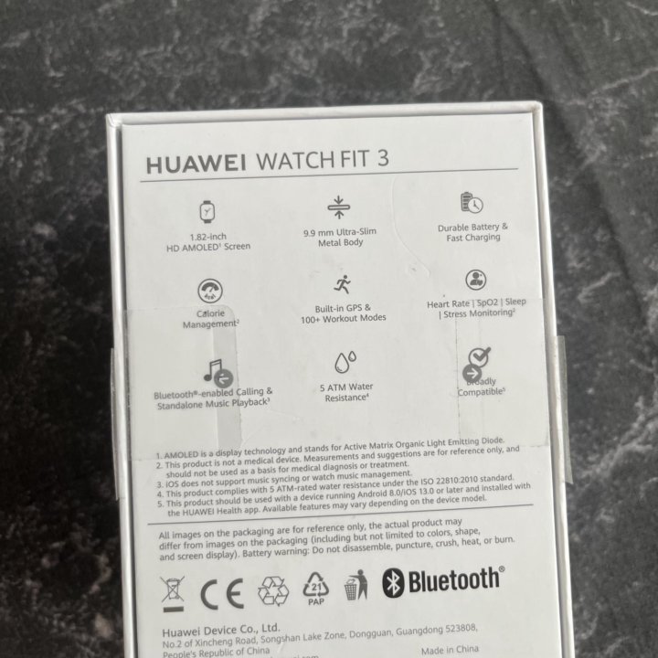 Смарт часы huawei watch fit 3