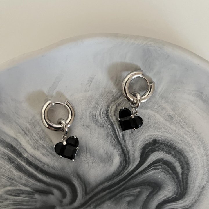 Серьги с подвеской