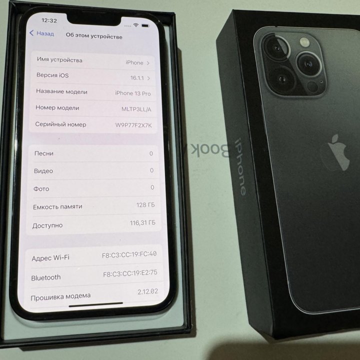 IPhone 13 Pro 128GB Graphite АКБ 94%