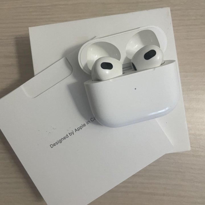 Наушники apple airpods 3 с беспроводной зарядкой