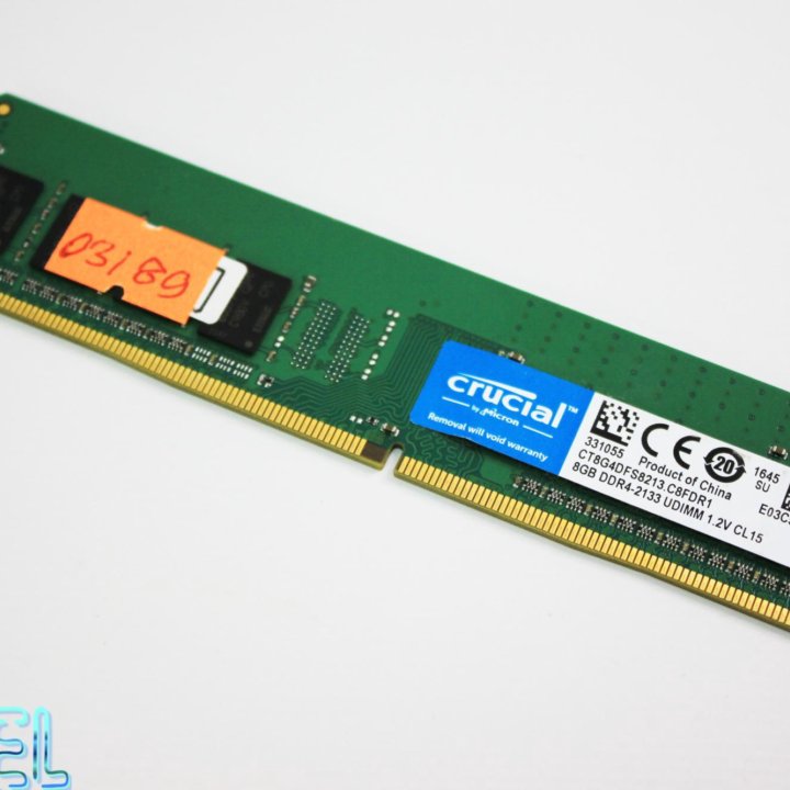 Оперативная память DDR4 8 GB 2133 MHz Crucial