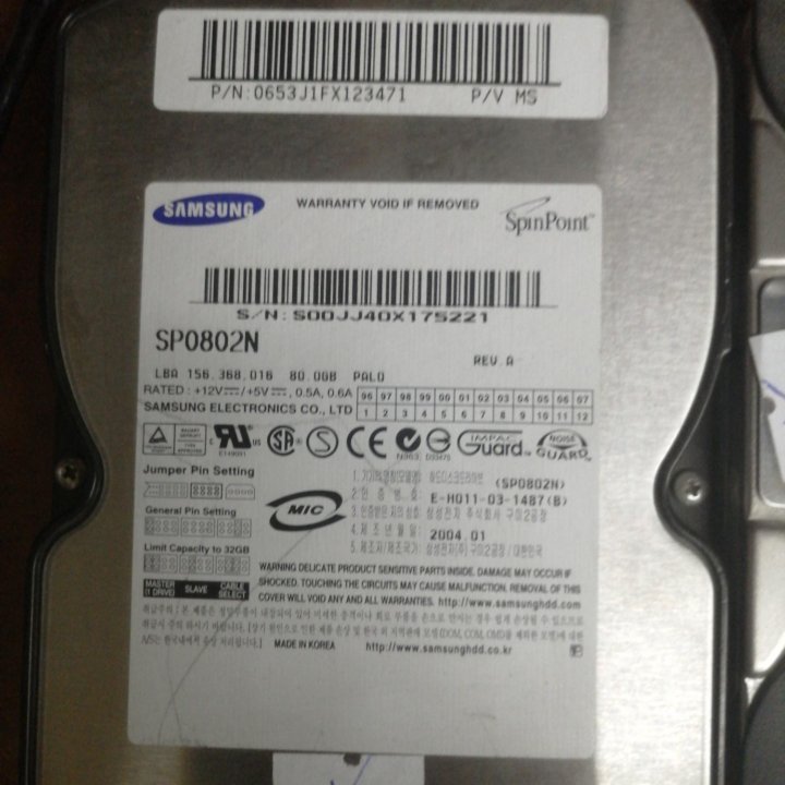 Жёсткий диск SATA/IDE HDD 3.5