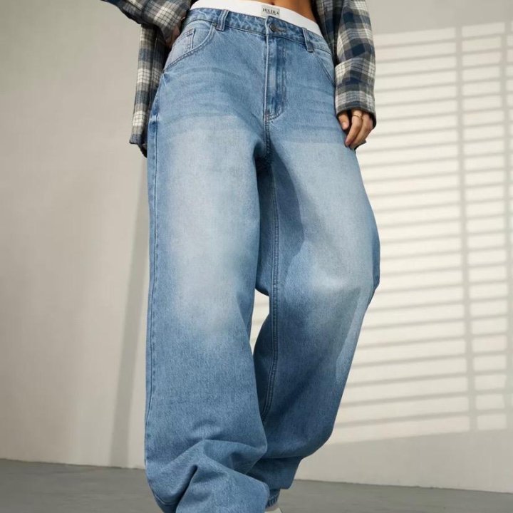 Джинсы багги Baggy jeans y2k