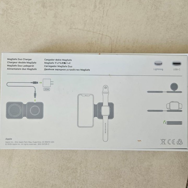 Apple mag safe duo charger вместе дешевле