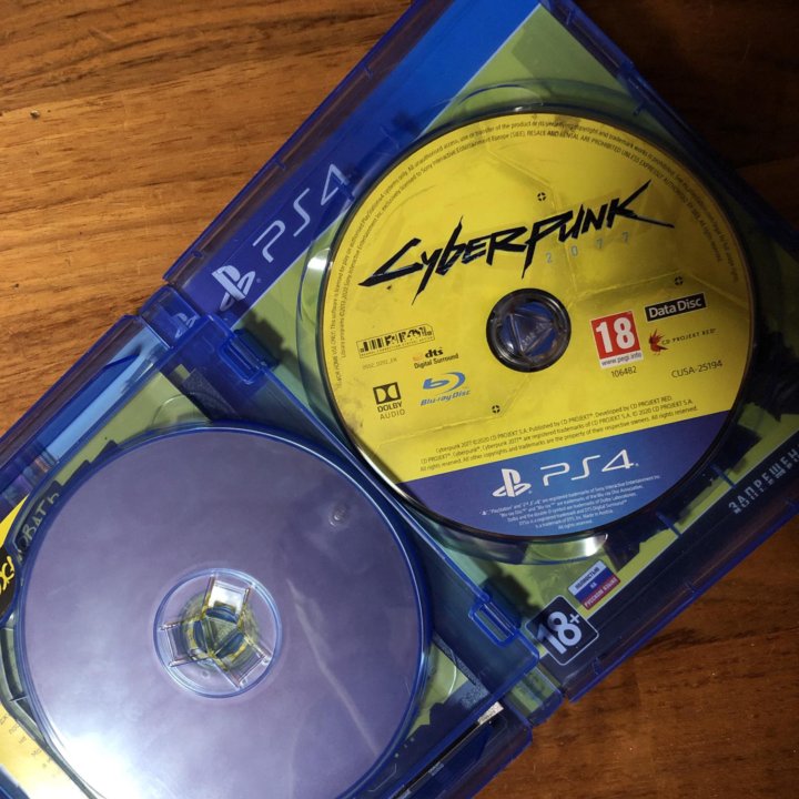 Диск Cyberpunk 2077 PS4, PS5