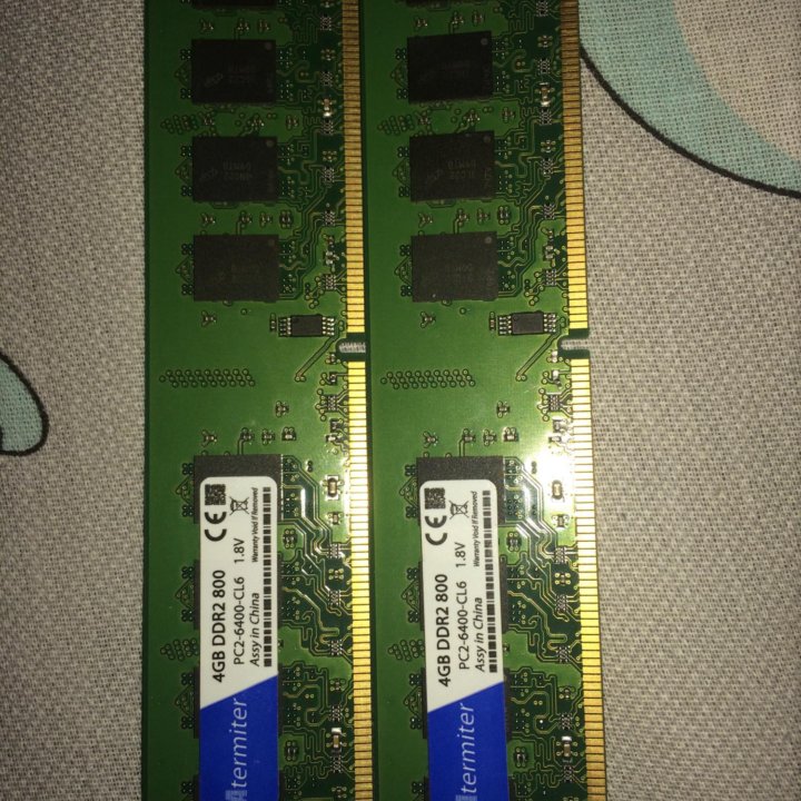 DDR2 4x2(8gb) оперативная память.