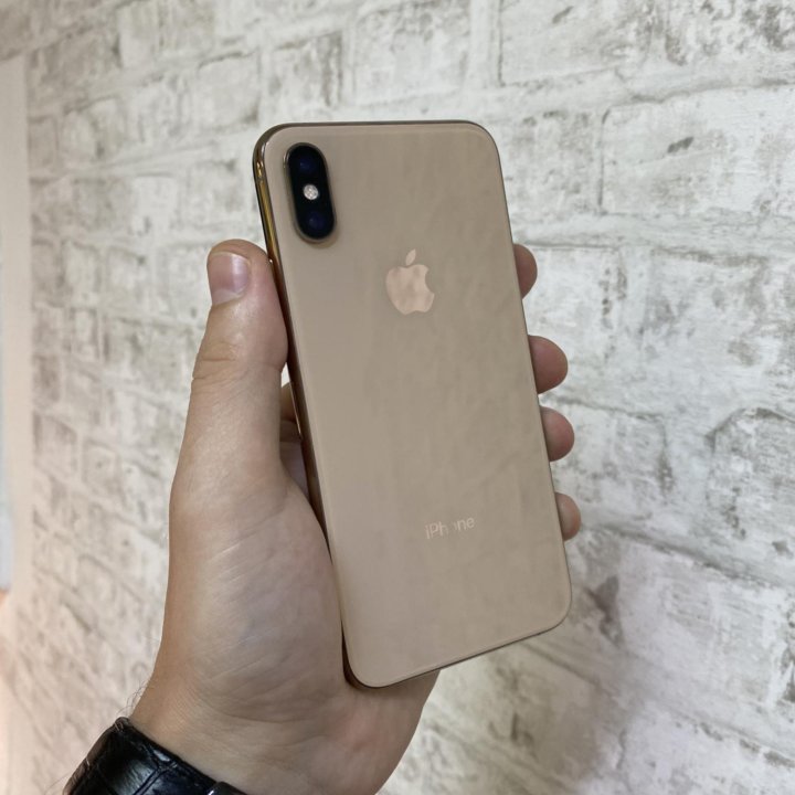 Apple iPhone XS 256Гб, Face ID, АКБ новая, Б/У