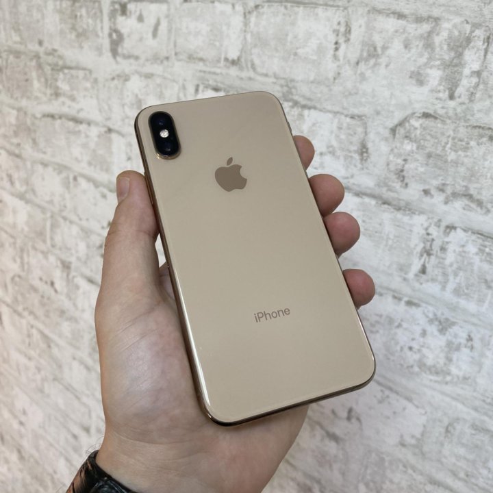 Apple iPhone XS 256Гб, Face ID, АКБ новая, Б/У