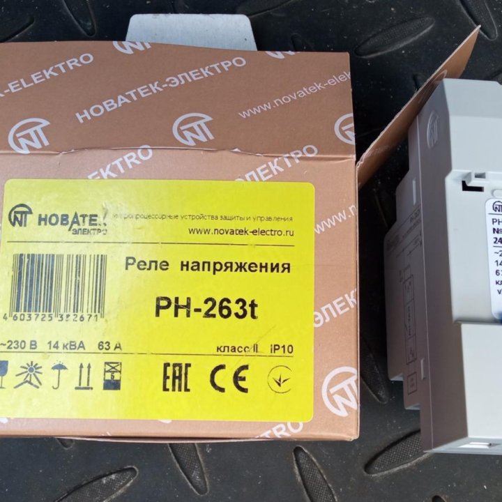 Реле напряжения Новатек PH-263T