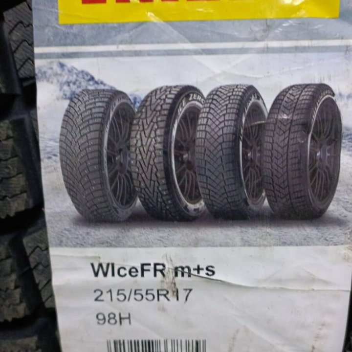 215/55 R17 Pirelli Ice Zero FR зимние нешипованные