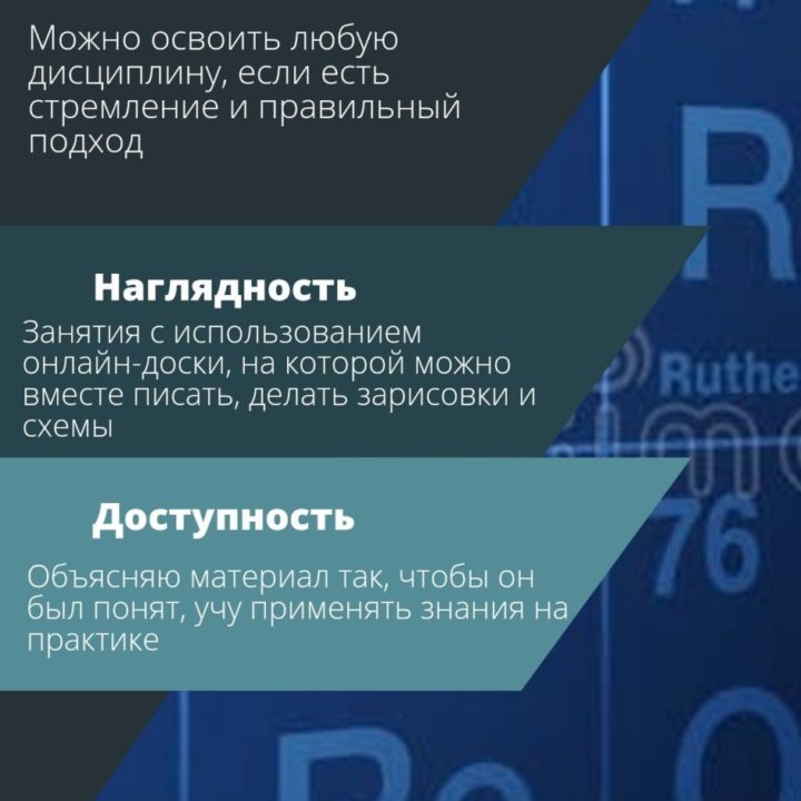 Репетитор по химии