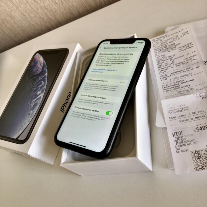 iPhone XR 64gb Ростест