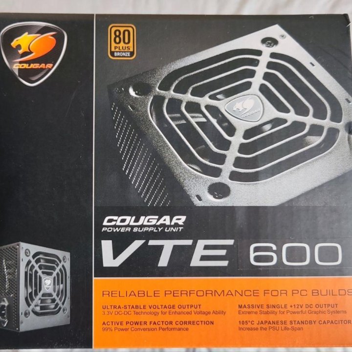 Блок питания Cougar VTE 600W