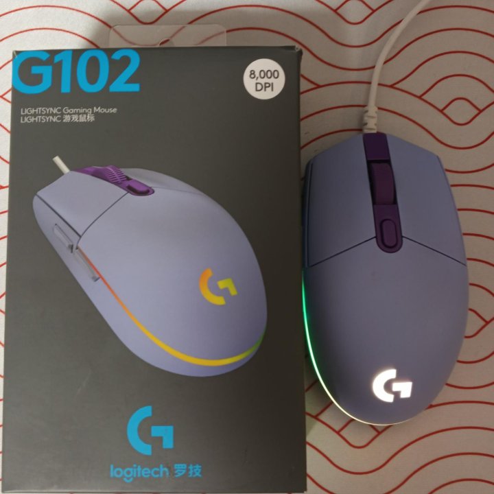 Игровая мышь Logitech g102