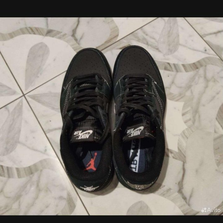 Jordan 1 Low OG SP Travis Scott - Black Phantom