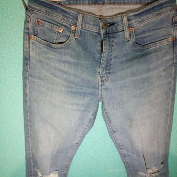 Джинсы levis lot skinny taper мужские