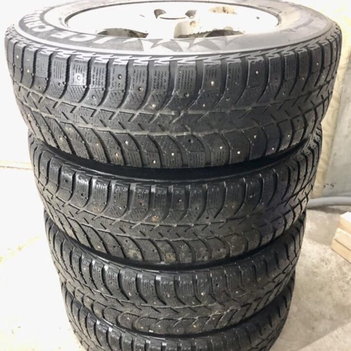 Колеса зимние R16 K&K Aura, резина Bridgestone