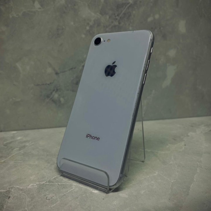 iPhone 8, 64 ГБ, серебристый