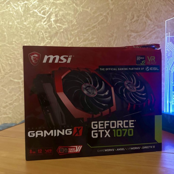 MSI GTX 1070 8gb gaming x